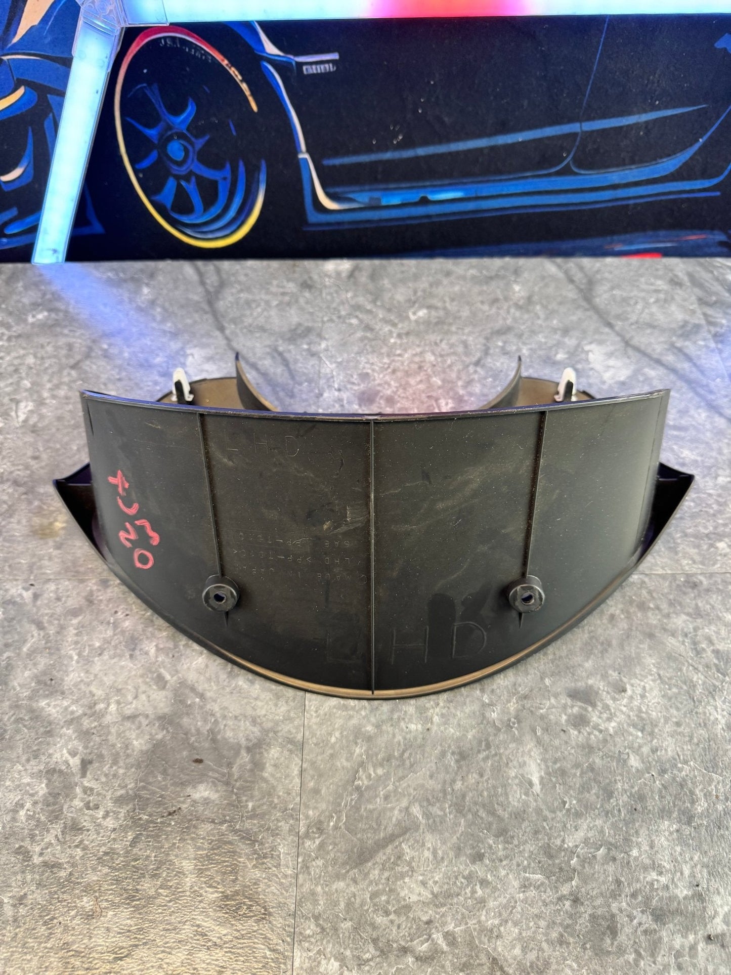 2002-2007 Subaru WRX Gauge Cluster OEM Trim Bezel Surround