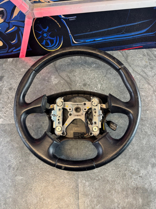 2002-2003 Subaru Impreza WRX OEM Momo Steering Wheel Assembly