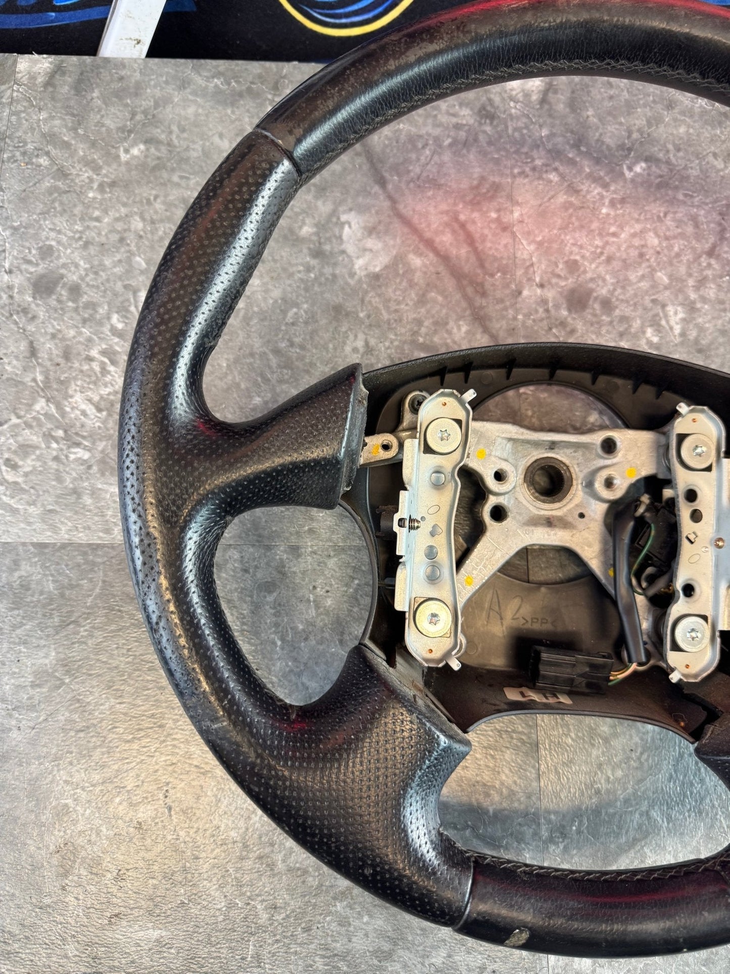 2002-2003 Subaru Impreza WRX OEM Momo Steering Wheel Assembly