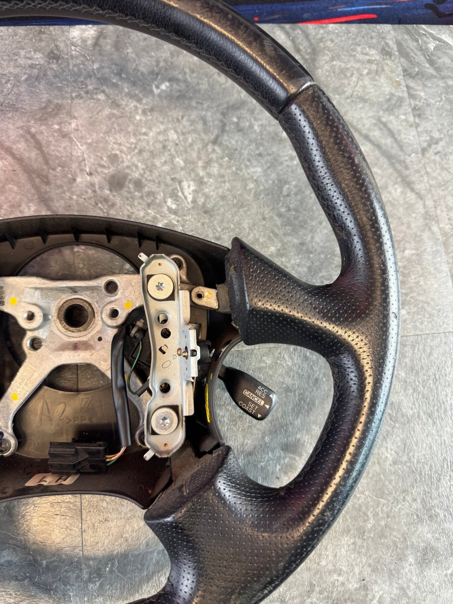 2002-2003 Subaru Impreza WRX OEM Momo Steering Wheel Assembly