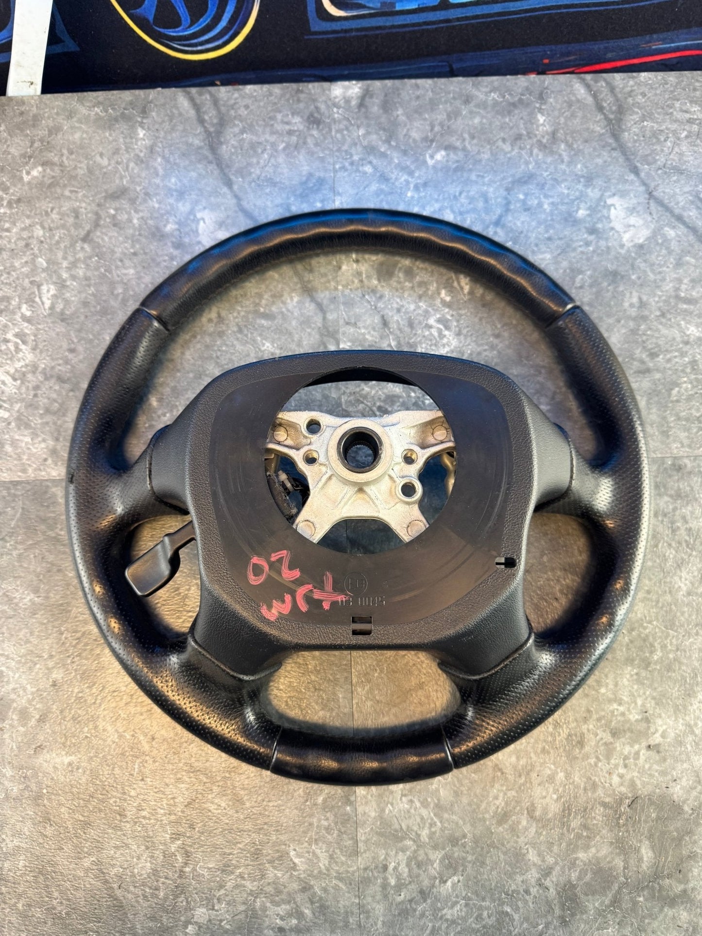 2002-2003 Subaru Impreza WRX OEM Momo Steering Wheel Assembly