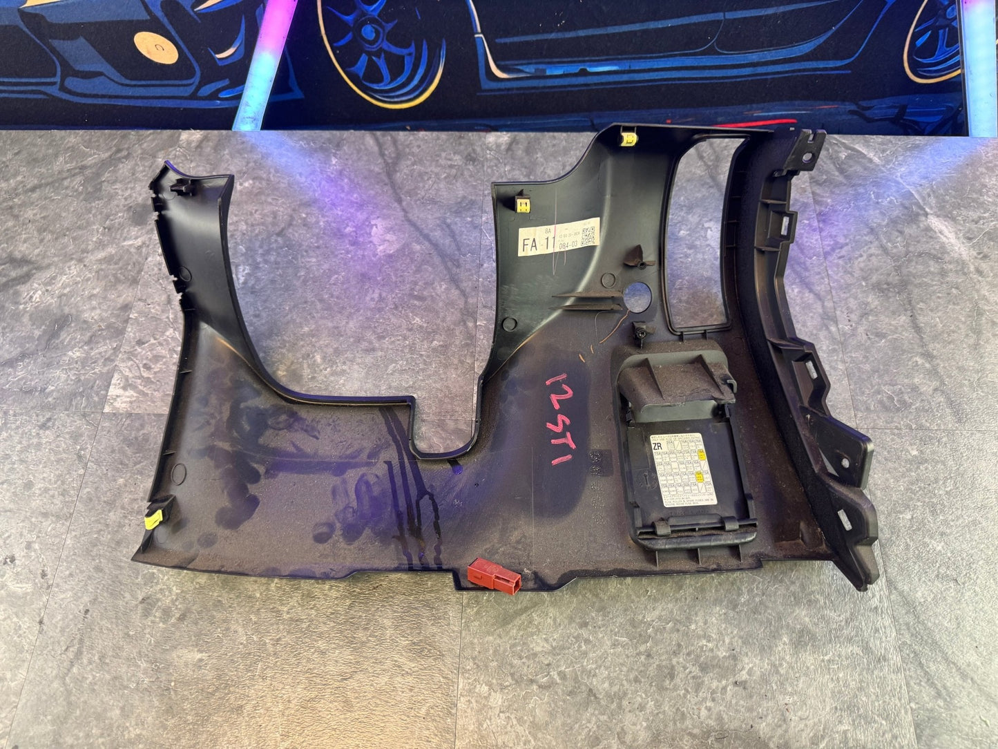 2008-2014 Subaru Impreza WRX STi OEM Under Dash Steering Wheel Kick Trim