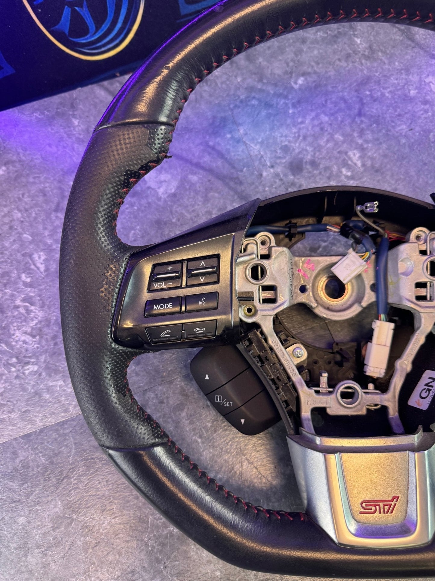 2015-2021 Subaru Impreza WRX STi OEM Complete Steering Wheel Controls