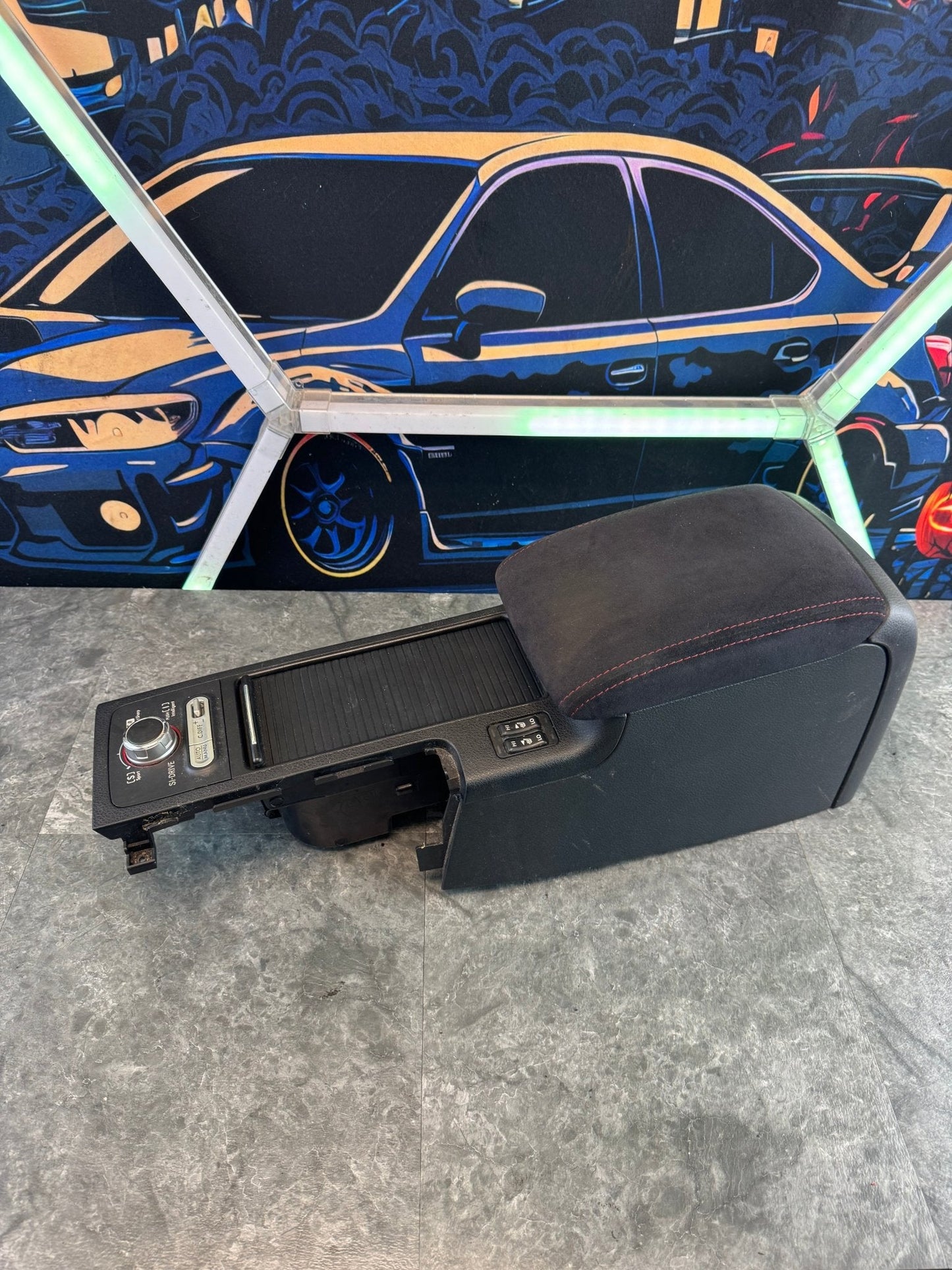 2008-2014 Subaru Impreza WRX STI Center Console Armrest Cup Holder
