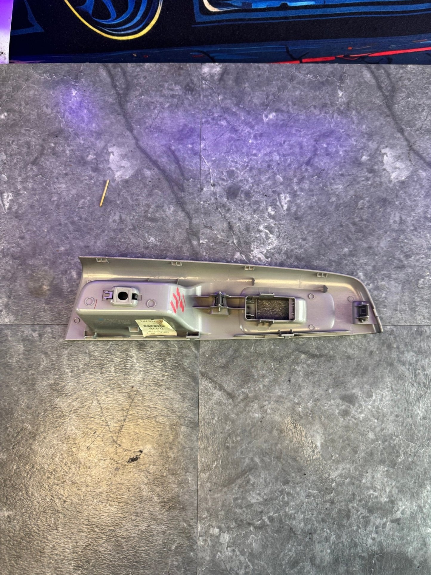 2008-2014 Subaru WRX STi Rear Left Switch Trim Panel LH Driver