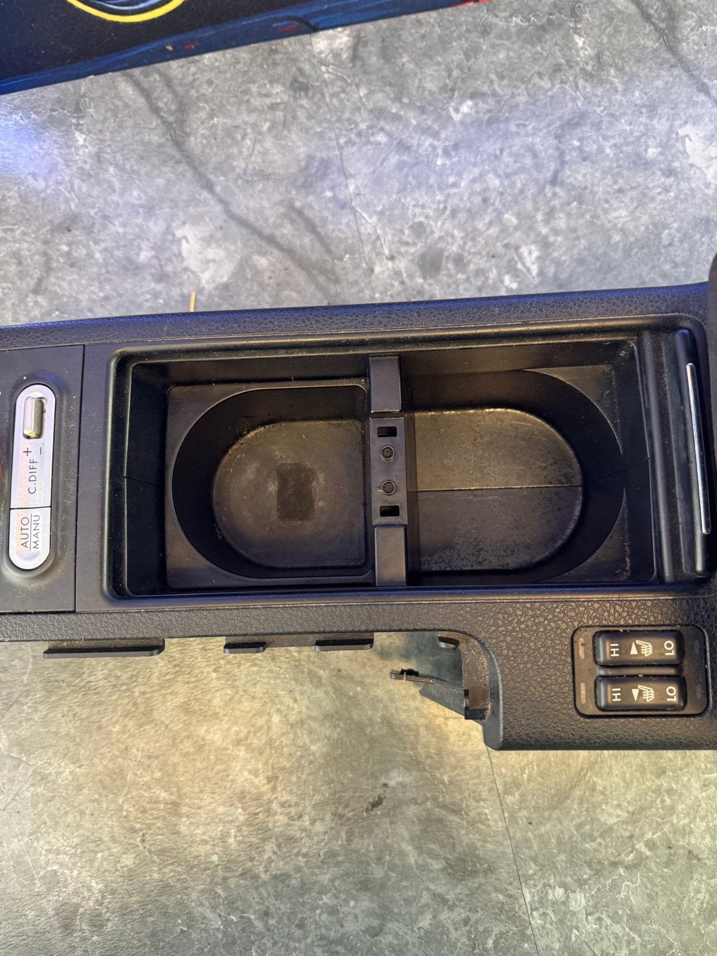 2008-2014 Subaru Impreza WRX STI Center Console Armrest Cup Holder