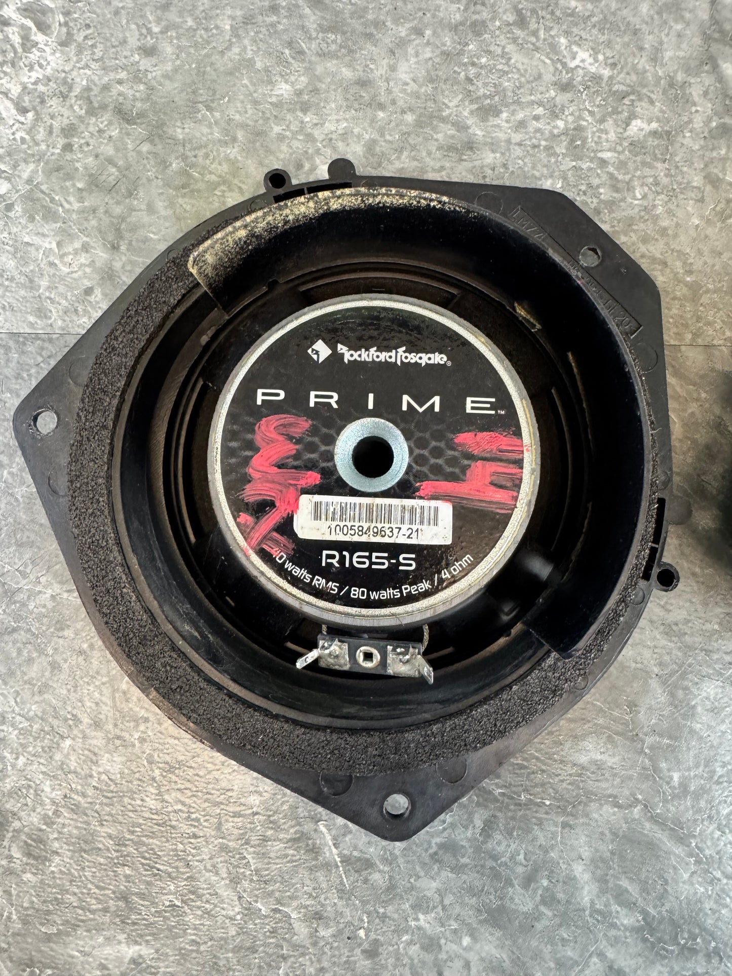 Rockford Fosgate R165-S Two Front Speakers Pair