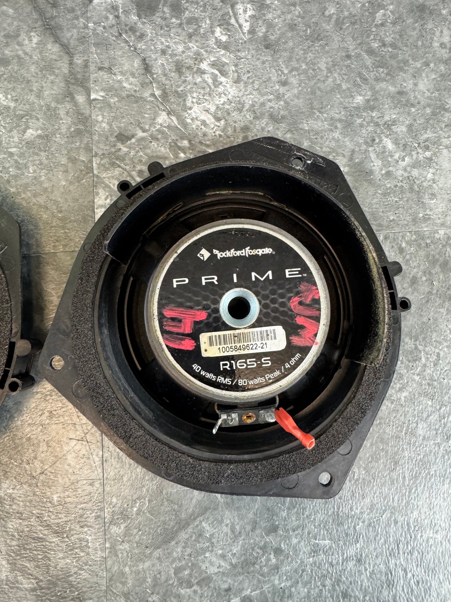 Rockford Fosgate R165-S Two Front Speakers Pair