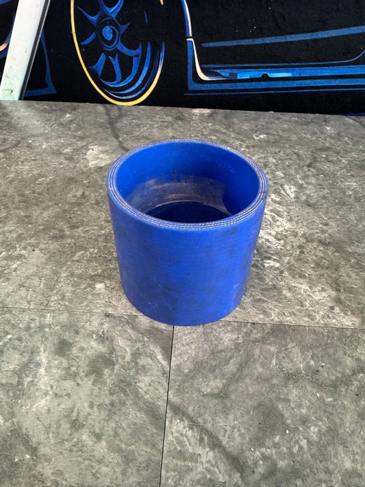 Silicone Coupler 3" Diameter 3" Long Blue