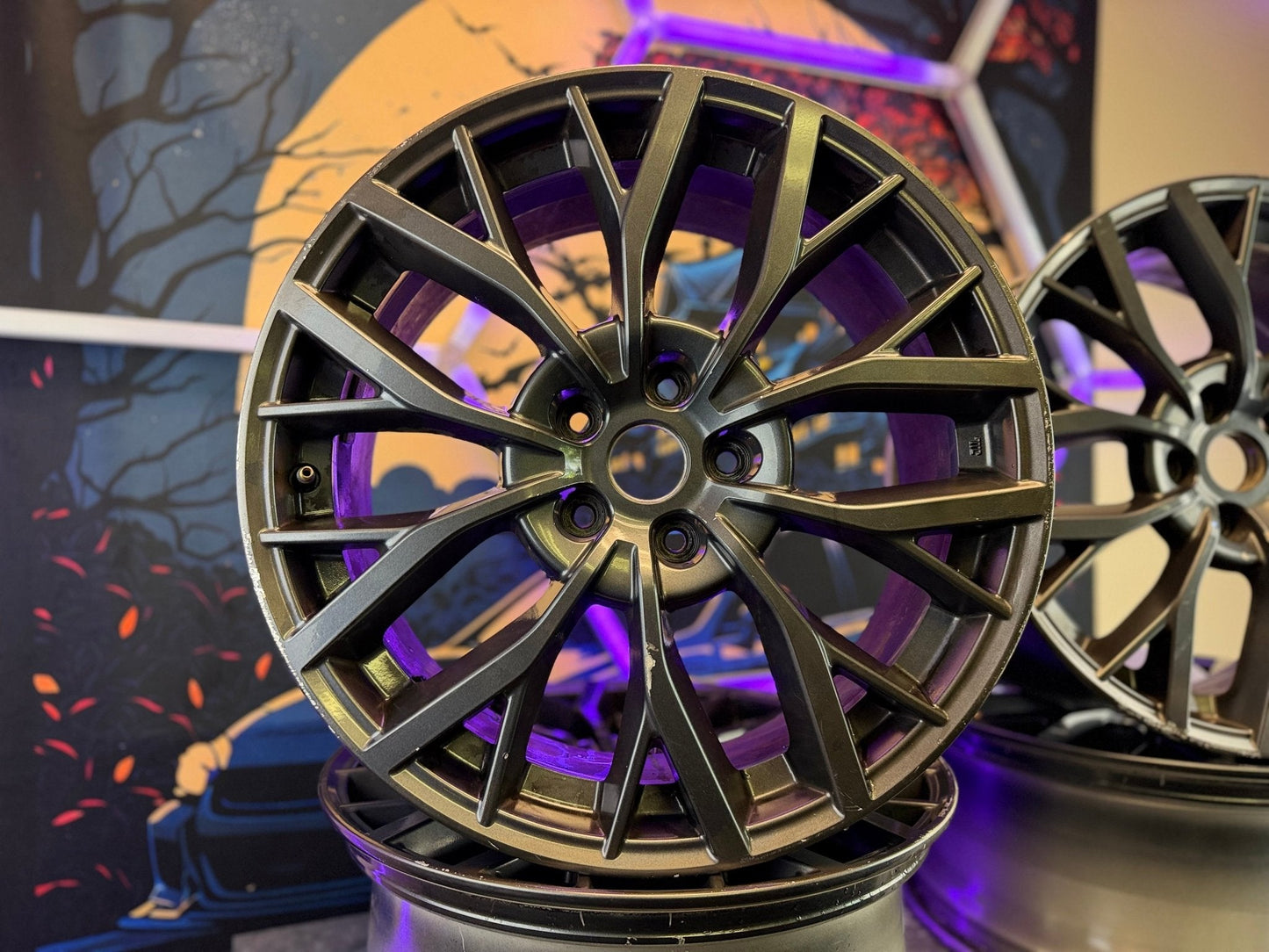 Subaru STi 19” oem wheels ( clears brembos ) 19 x 8.5 , + 55 , 5x114 2015-2021 wrx