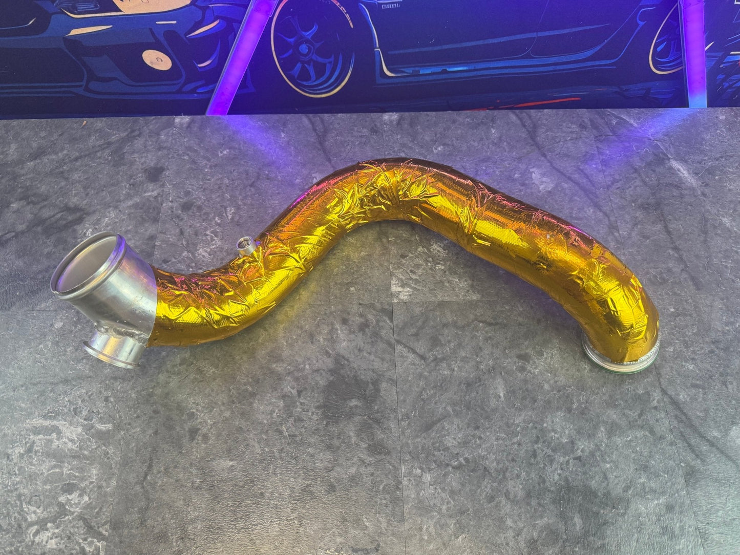 Subaru WRX STi Custom Speed Density And Tial BOV Piece Pipe
