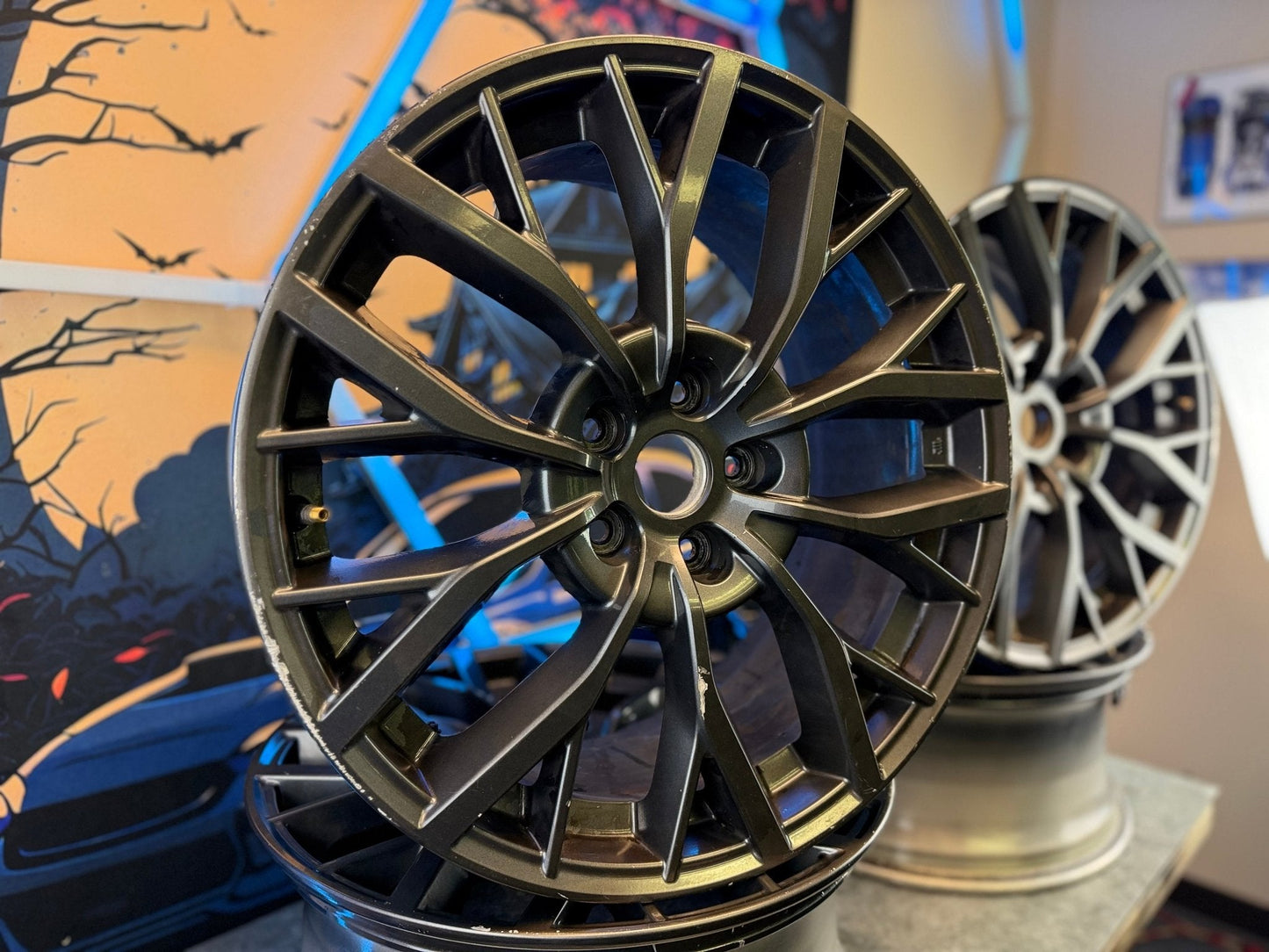 Subaru STi 19” oem wheels ( clears brembos ) 19 x 8.5 , + 55 , 5x114 2015-2021 wrx