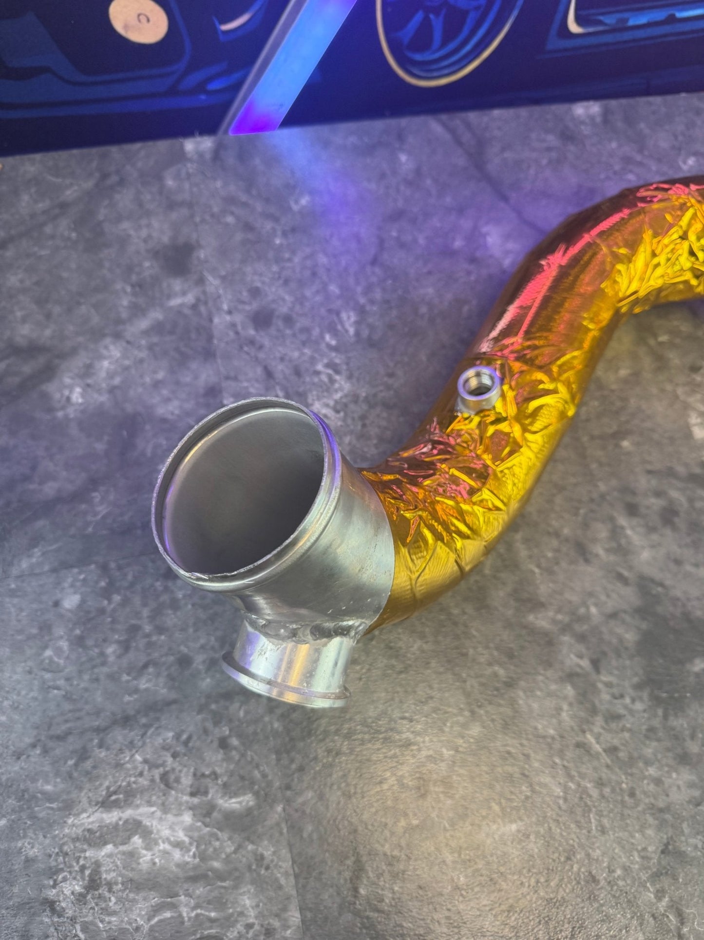 Subaru WRX STi Custom Speed Density And Tial BOV Piece Pipe