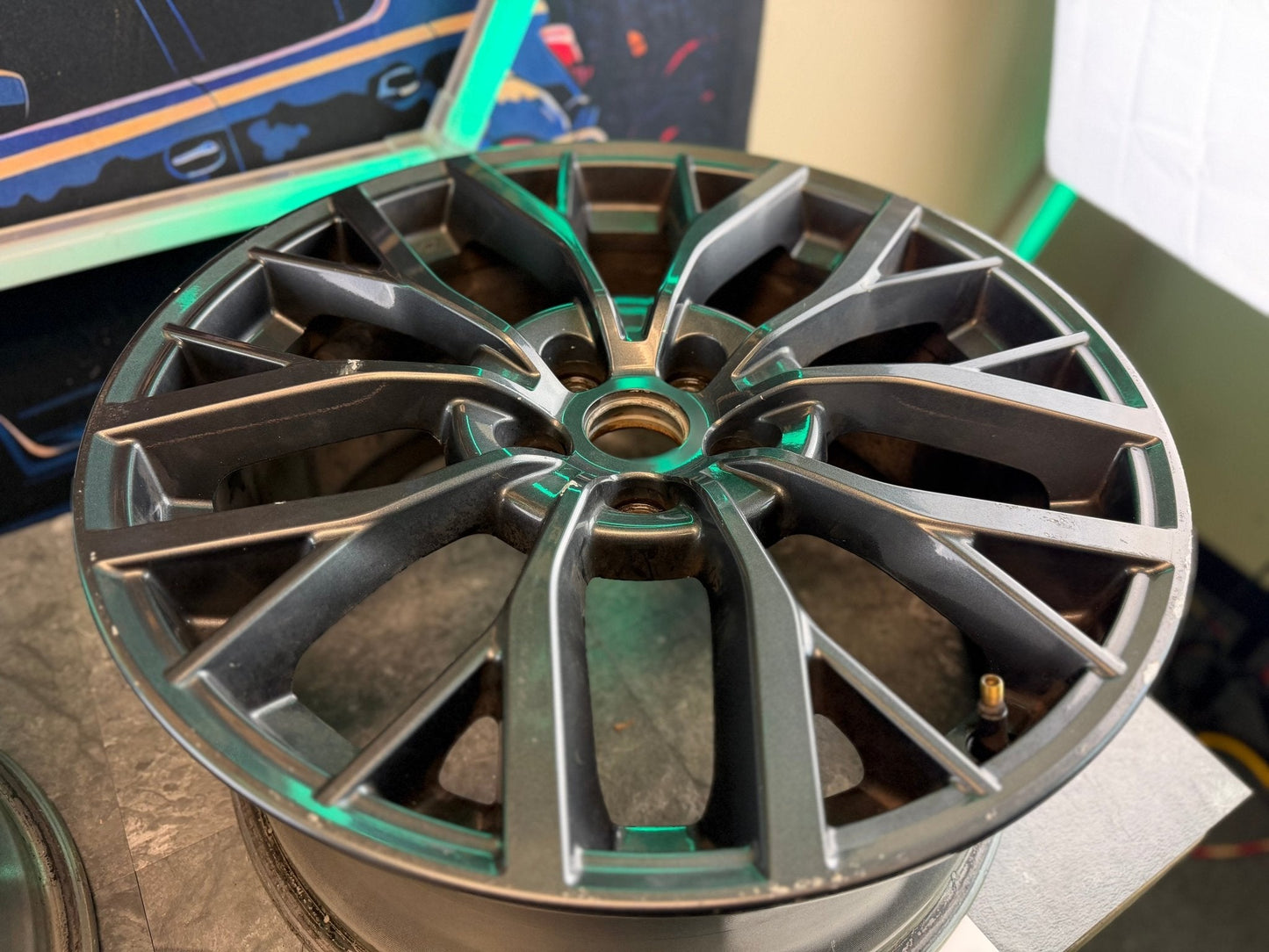 Subaru STi 19” oem wheels ( clears brembos ) 19 x 8.5 , + 55 , 5x114 2015-2021 wrx