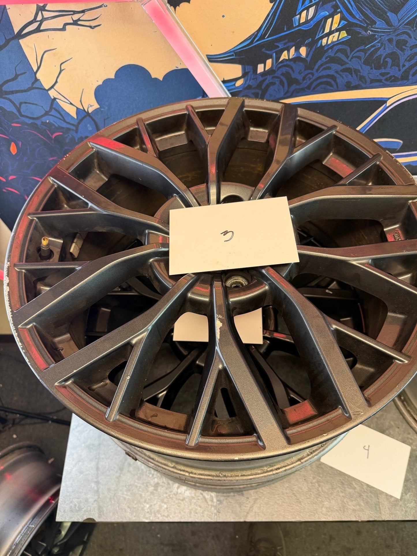 Subaru STi 19” oem wheels ( clears brembos ) 19 x 8.5 , + 55 , 5x114 2015-2021 wrx