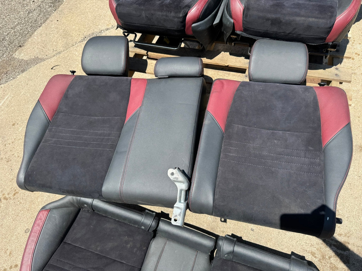 2015-2021 Subaru WRX STi OEM Front And Rear Alcantara Seats Set LH RH