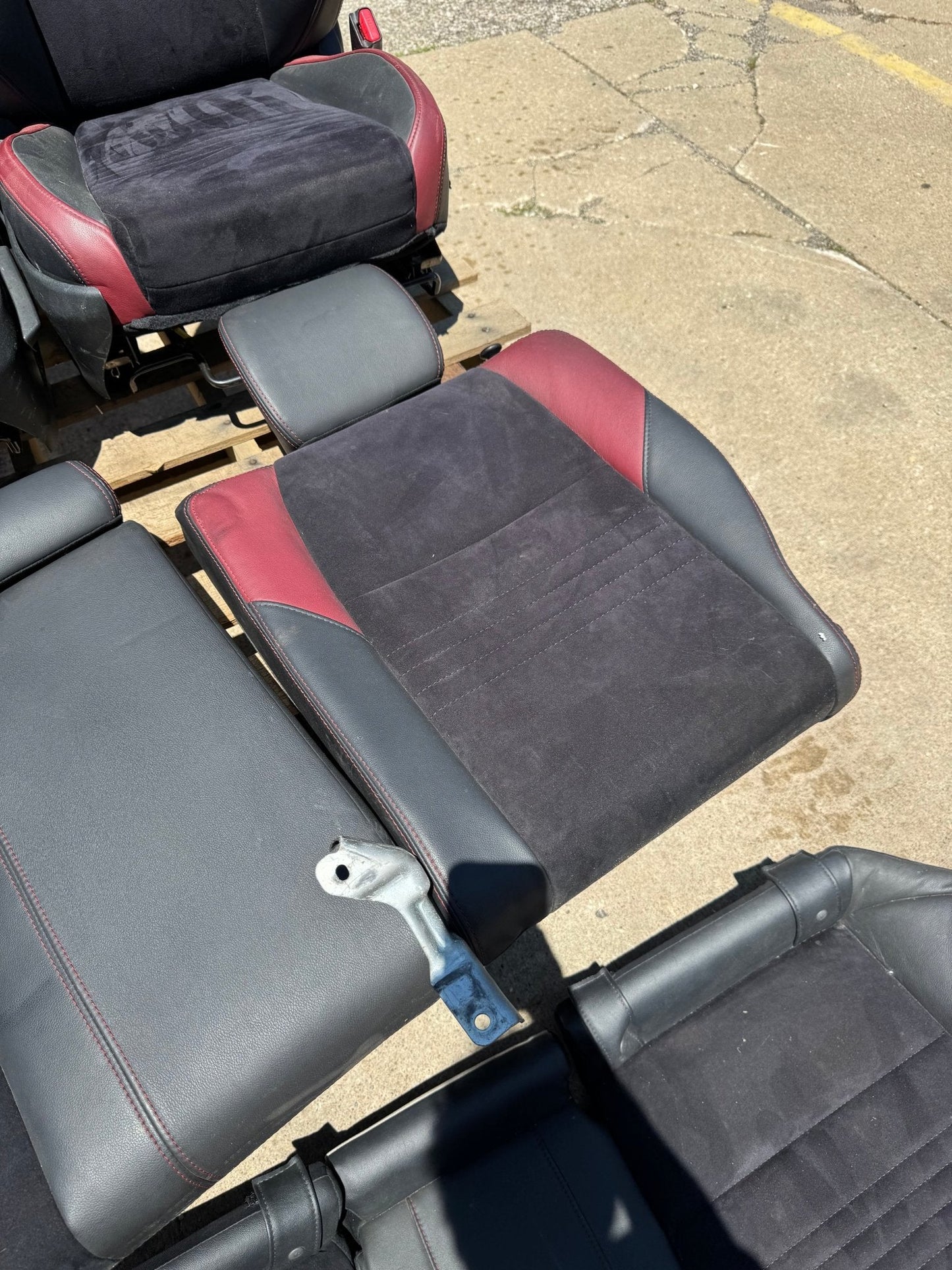 2015-2021 Subaru WRX STi OEM Front And Rear Alcantara Seats Set LH RH