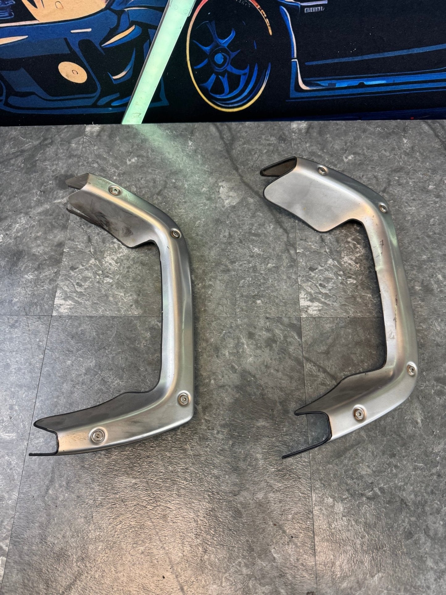 2008-2014 Subaru WRX STi Bumper Exhaust Heat Shield