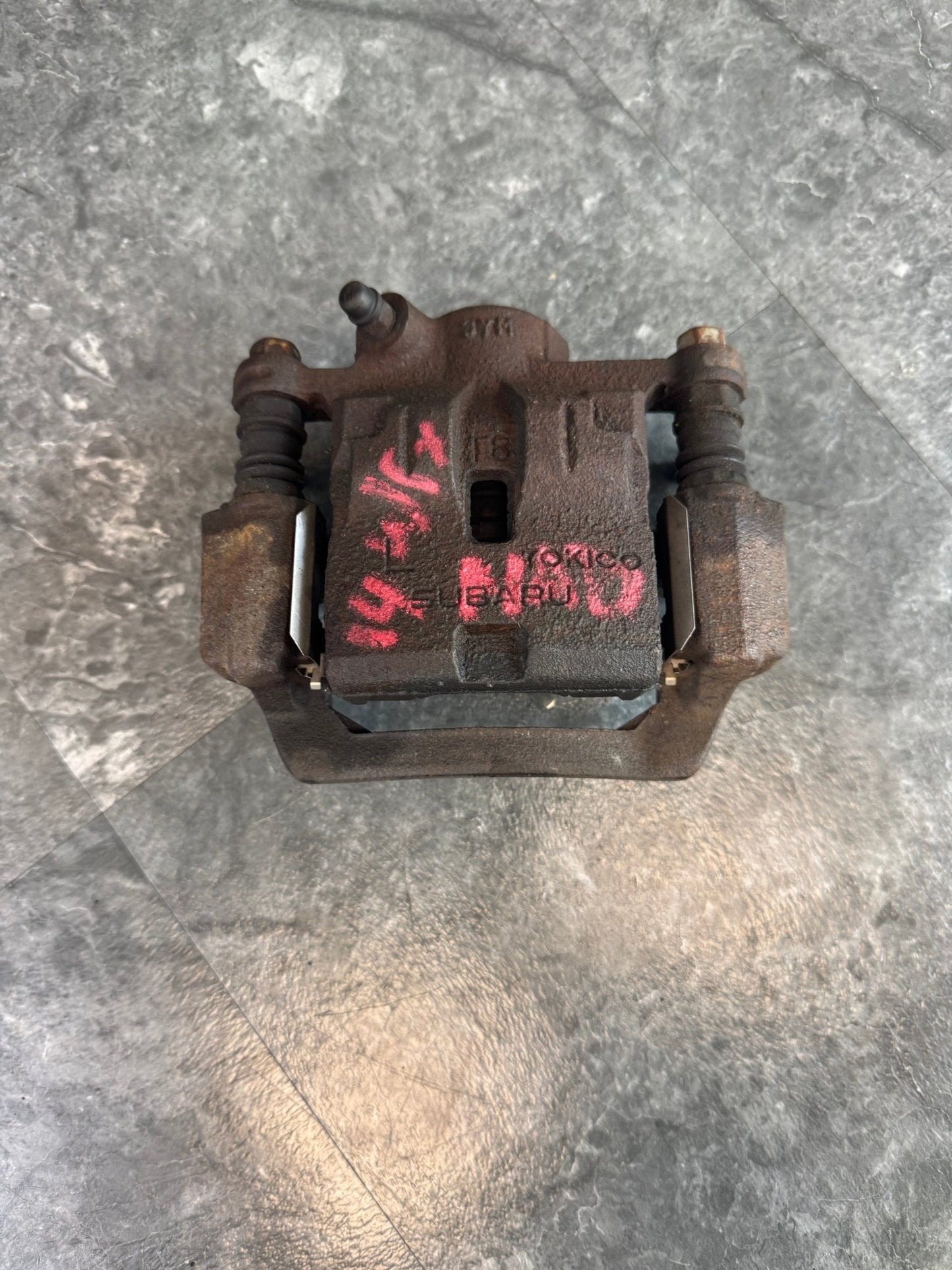 2008-2014 Subaru WRX OEM Rear Left Drivers Rear Brake Caliper Assembly Bracket