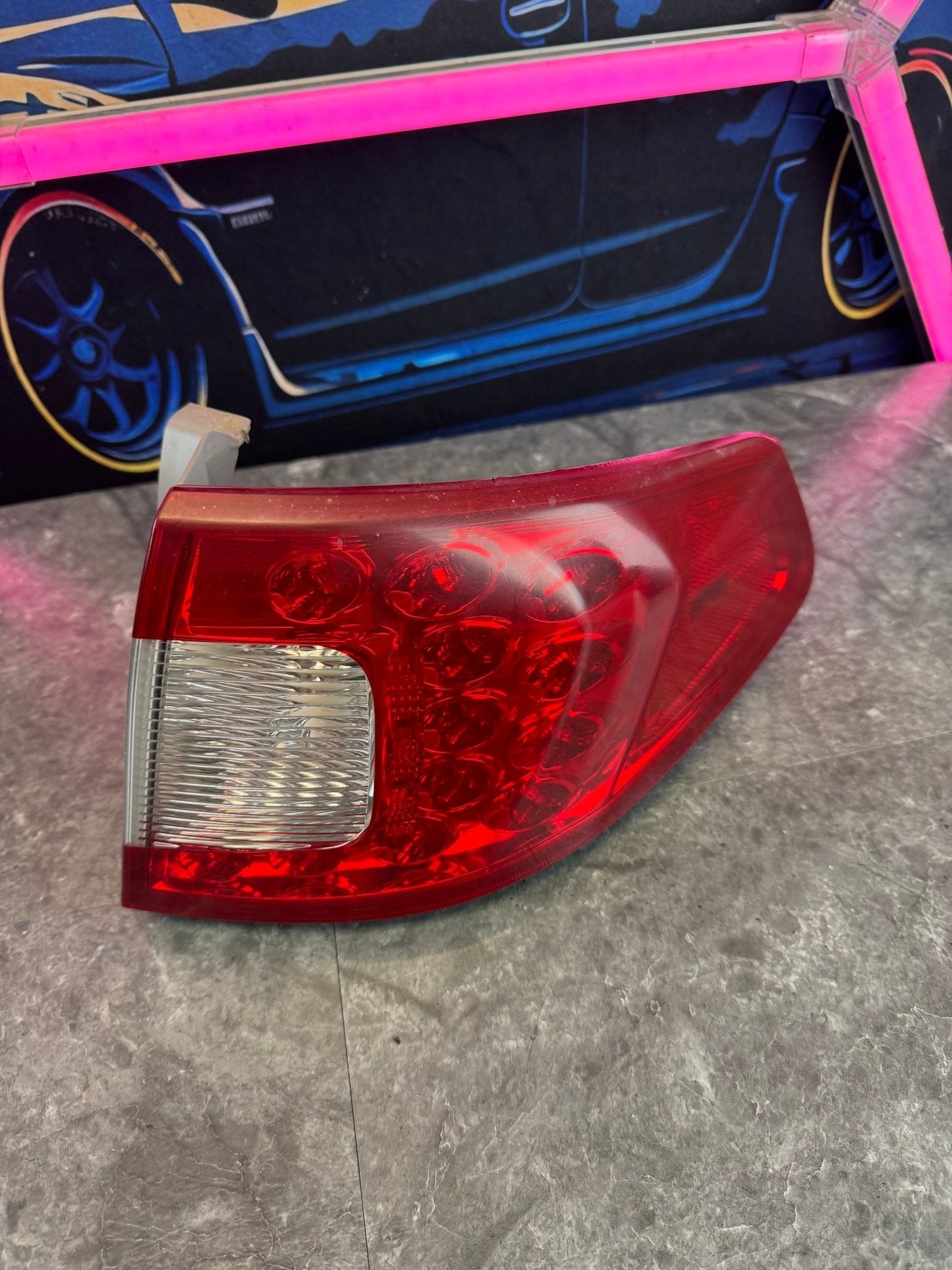 2008-2014 Subaru WRX STi Hatch Wagon Right Rear Outer Tail Light Assembly