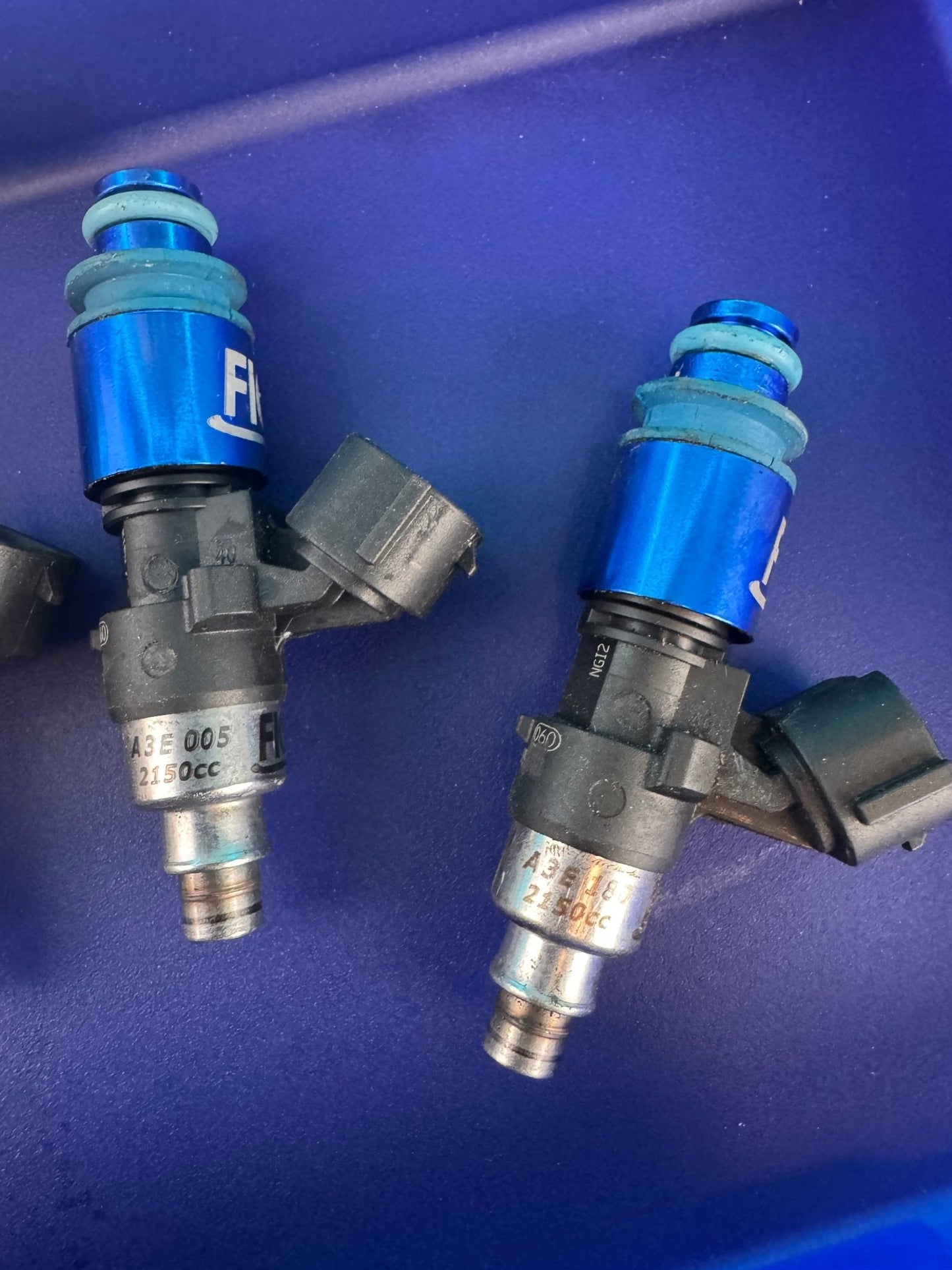 FIC 2150 Top Feed Fuel Injectors x4 Subaru WRX STi Flex Fuel e85 Ethanol