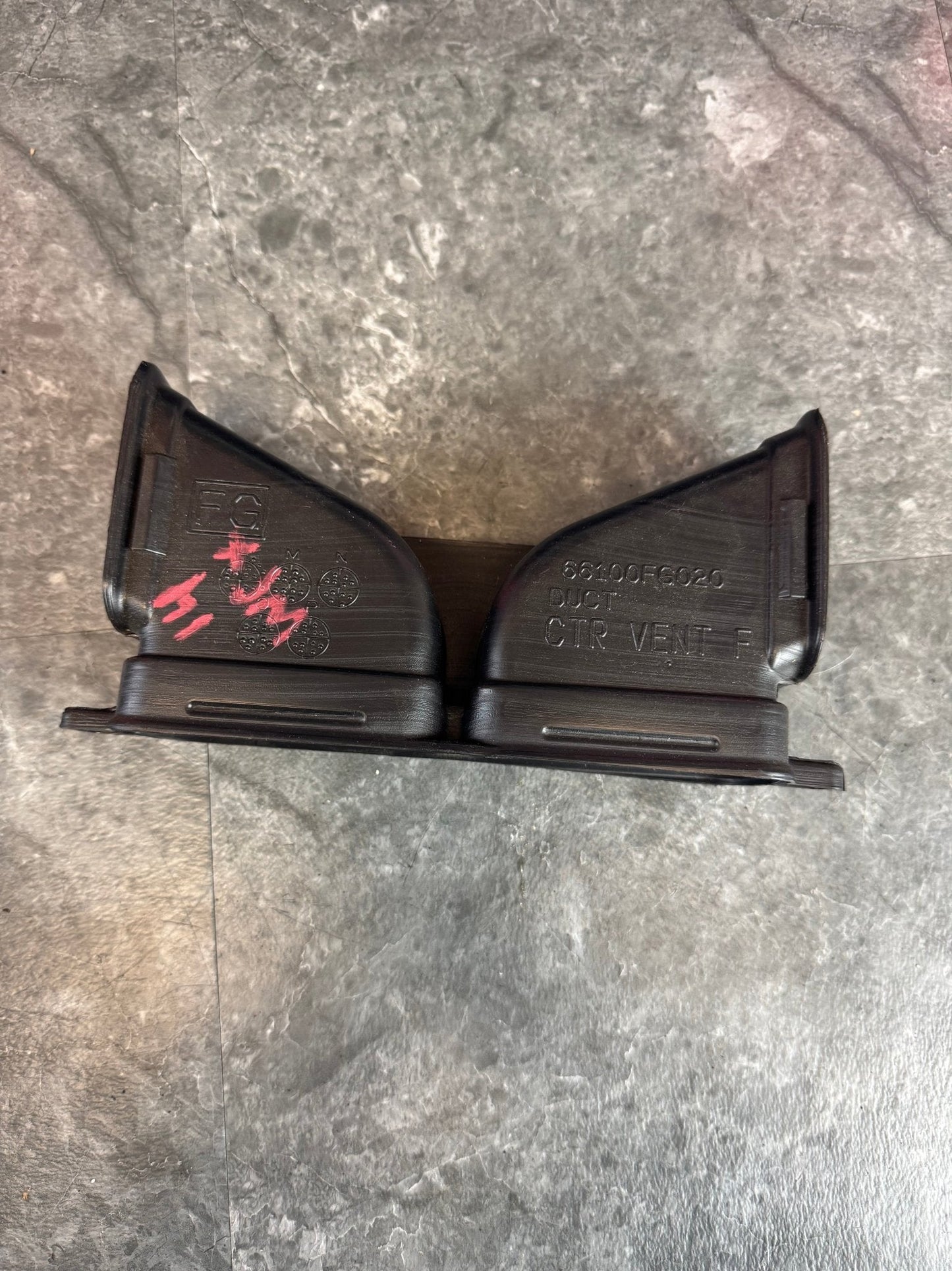 2008-2014 Subaru Impreza WRX STi Center Air Vent Duct 66100FG020