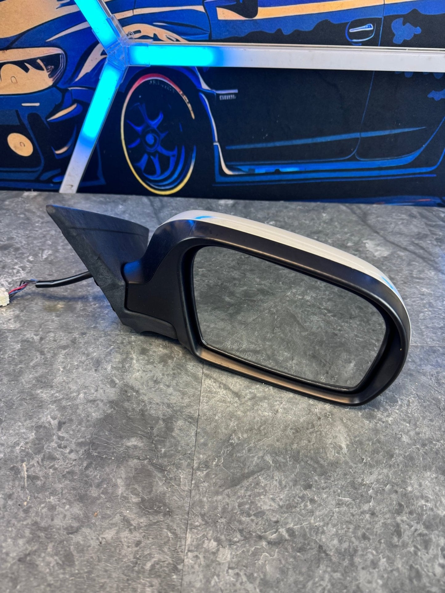 2008-2014 Subaru WRX OEM RH Passenger Side Mirror White