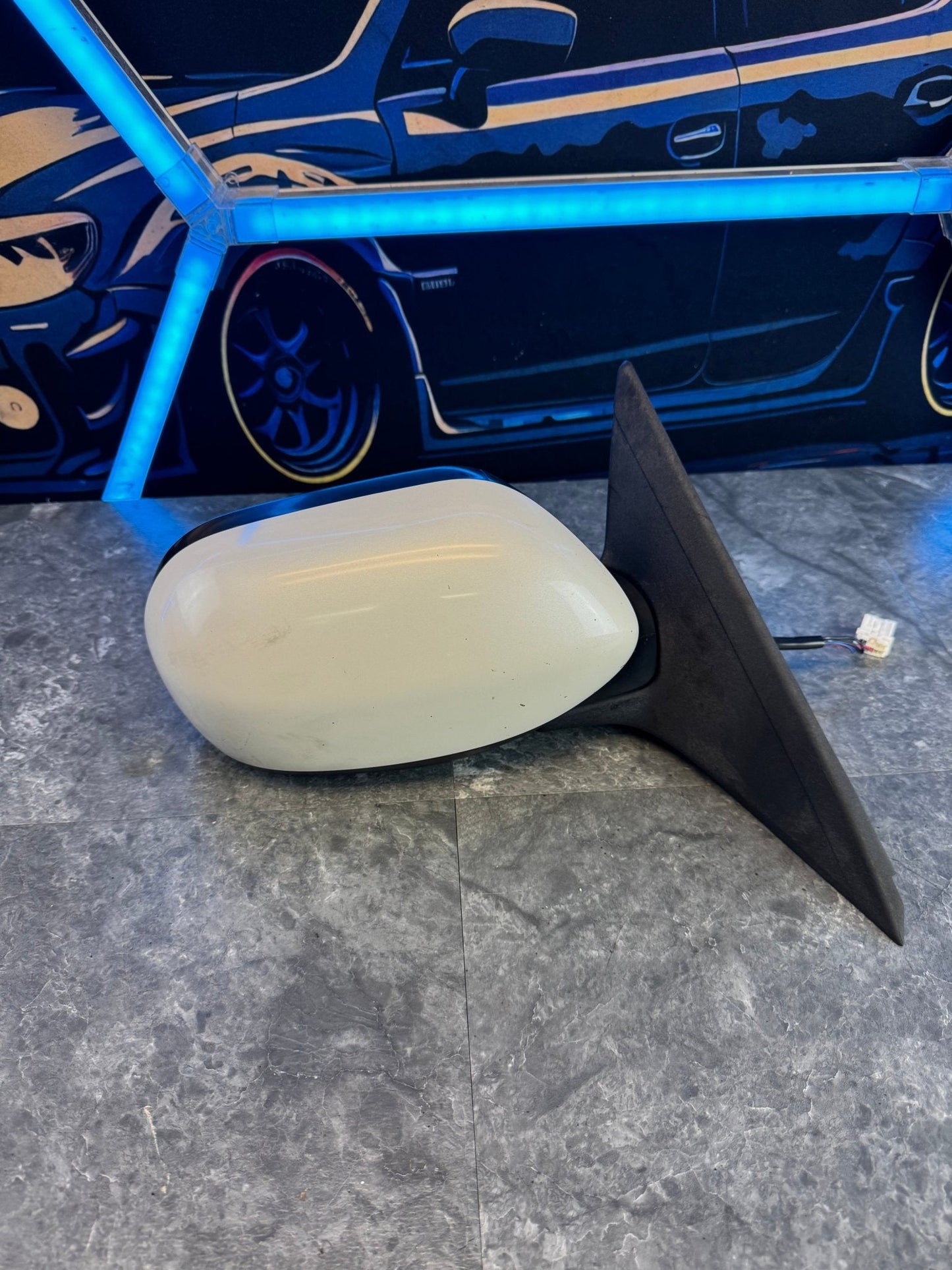 2008-2014 Subaru WRX OEM RH Passenger Side Mirror White