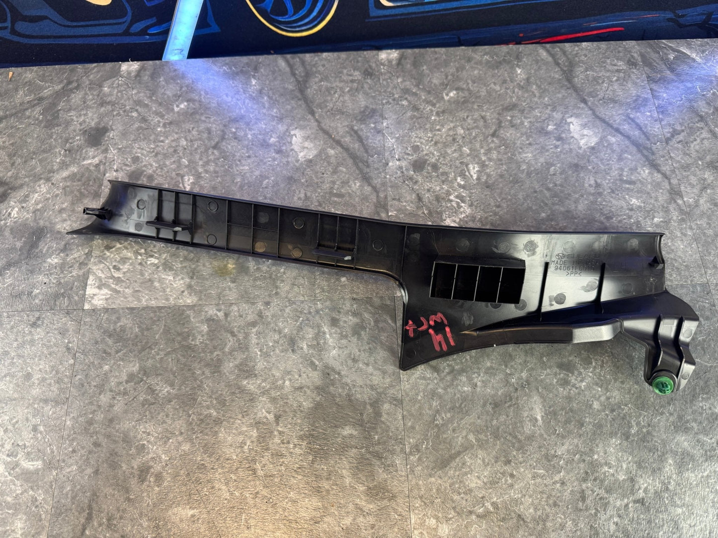 2008-2014 Subaru STi OEM Left LH Door Sill Trim Cover Rear
