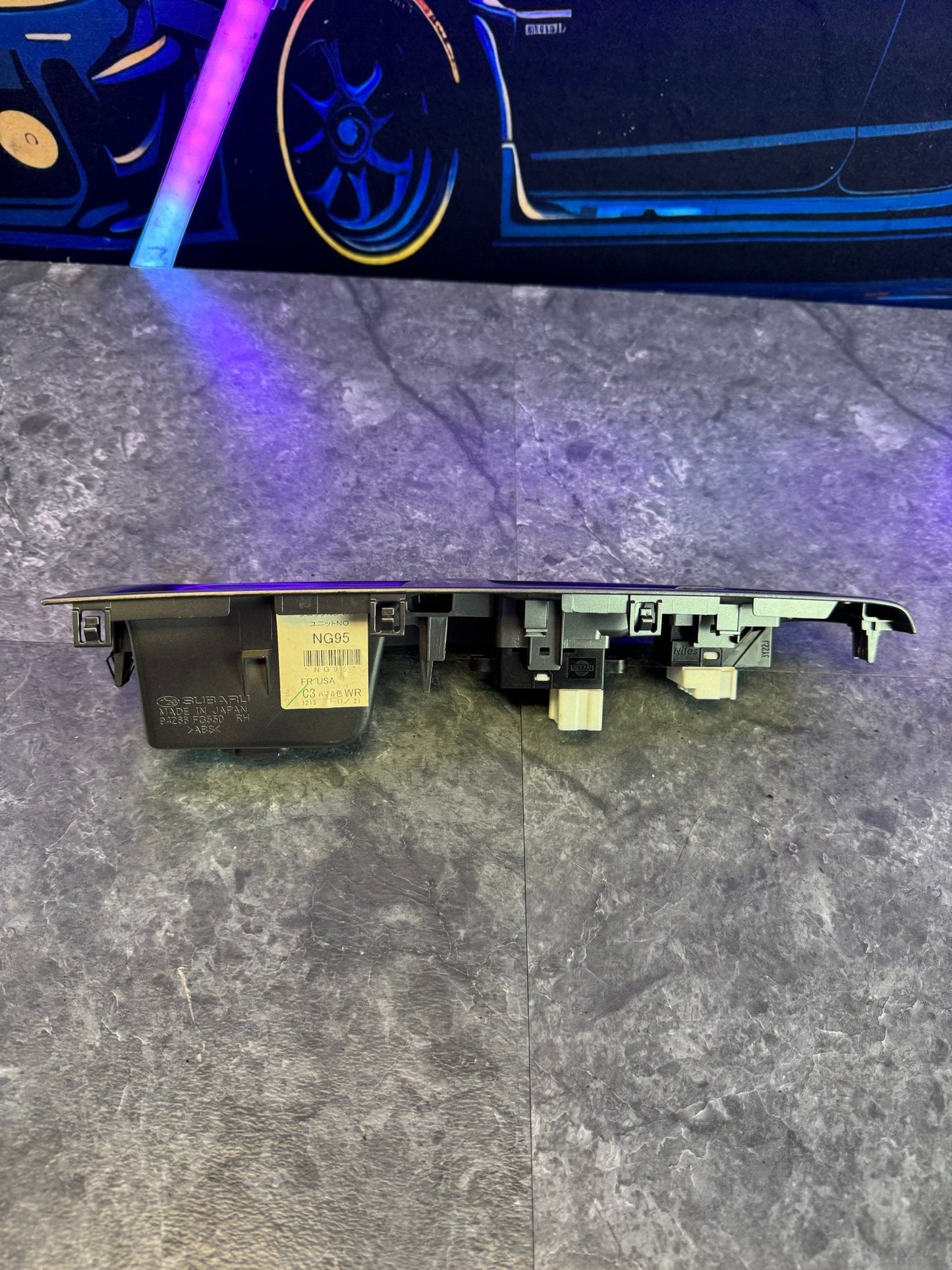 2008-2014 Subaru Impreza WRX STi OEM Front RH Window Switch Panel