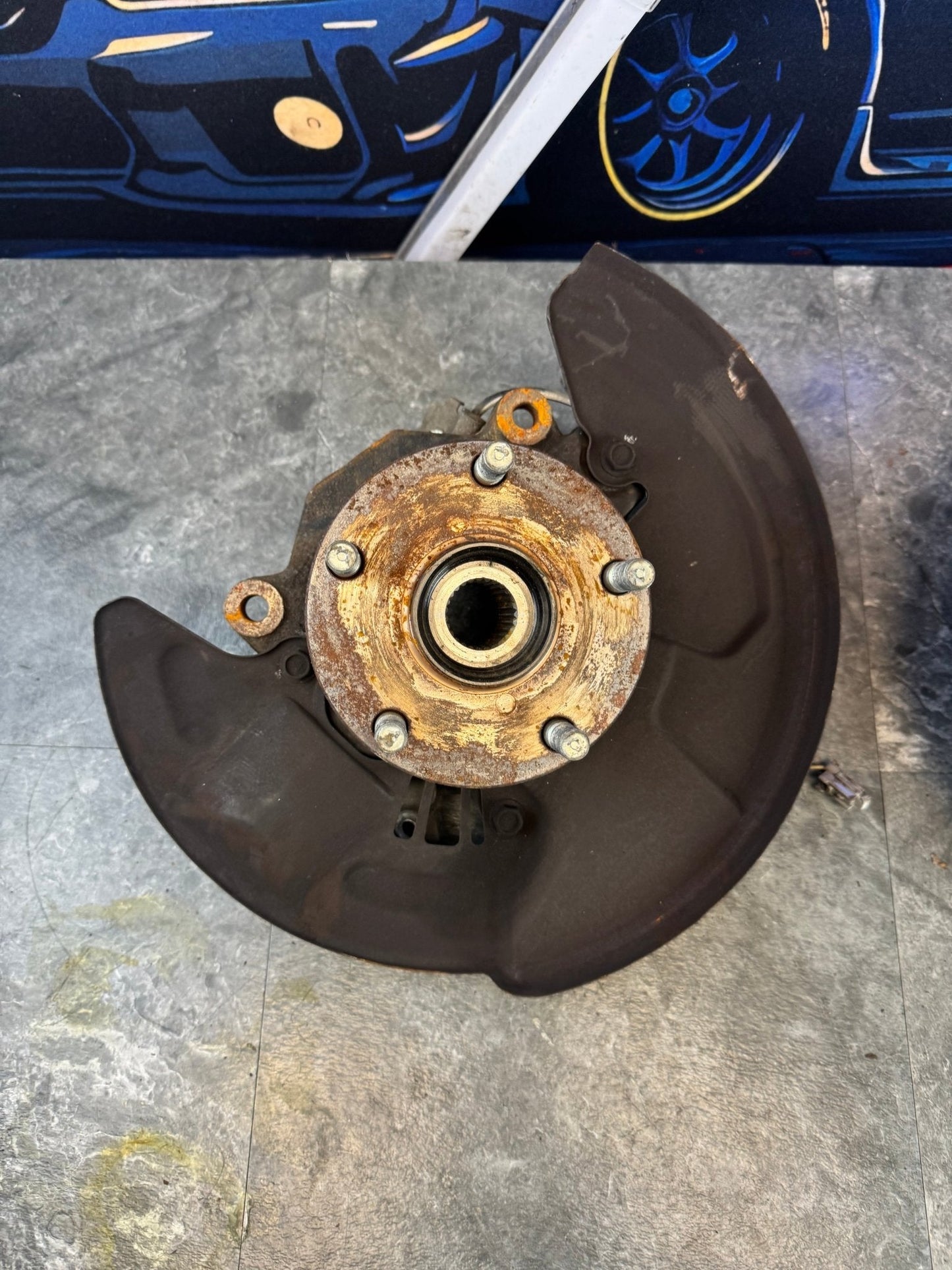 2008-2014 Subaru WRX STi OEM Front Knuckle Spindle Hub Assembly RH LH Pair