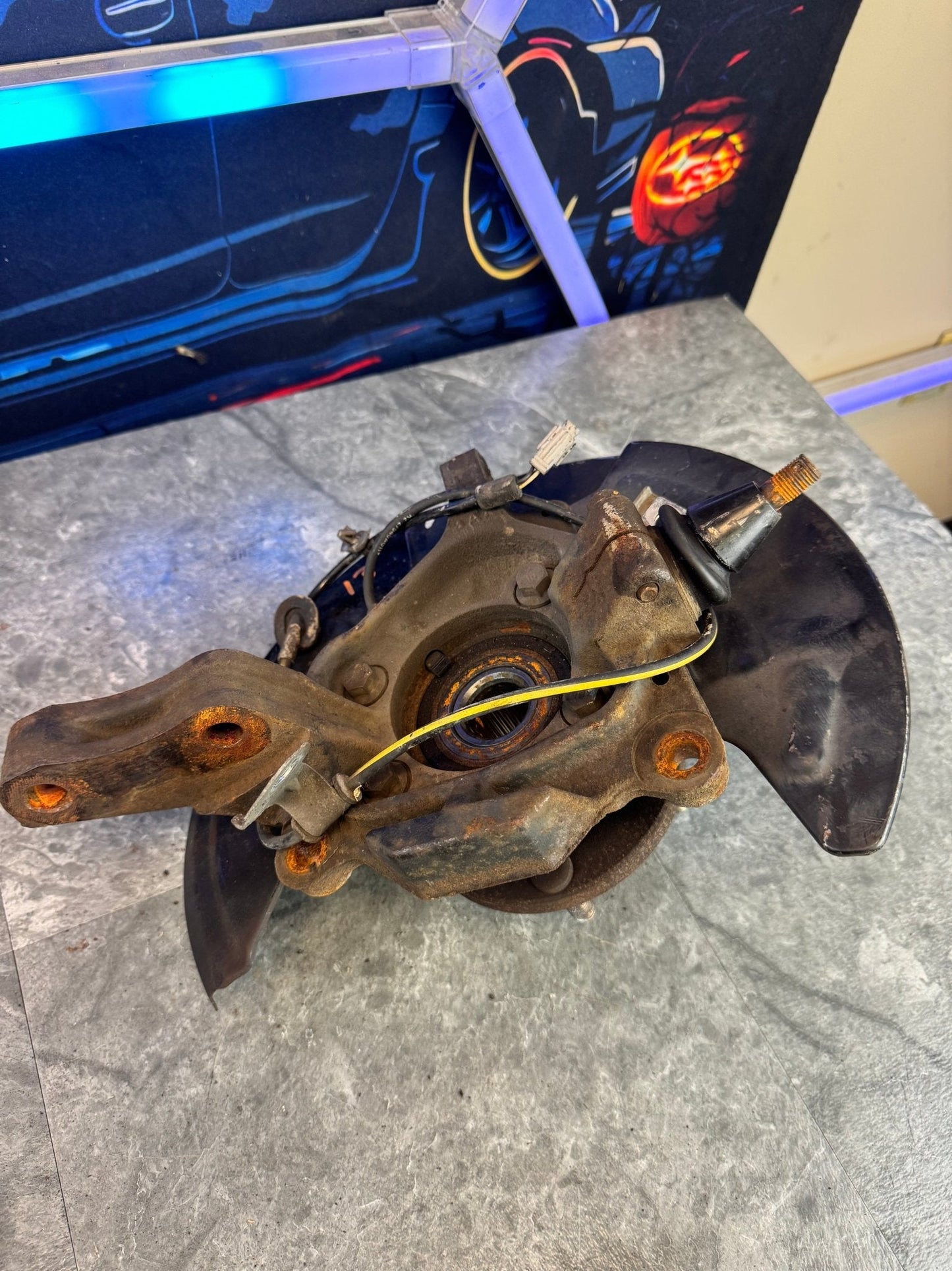 2008-2014 Subaru WRX STi OEM Front Knuckle Spindle Hub Assembly RH LH Pair
