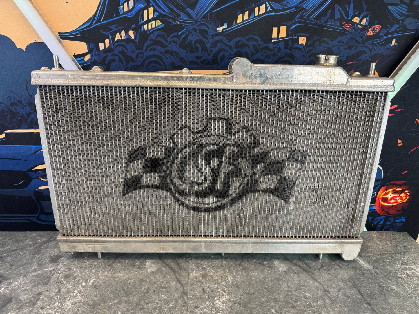 2008-2021 Subaru WRX STi CSF All Aluminum Radiator Assembly