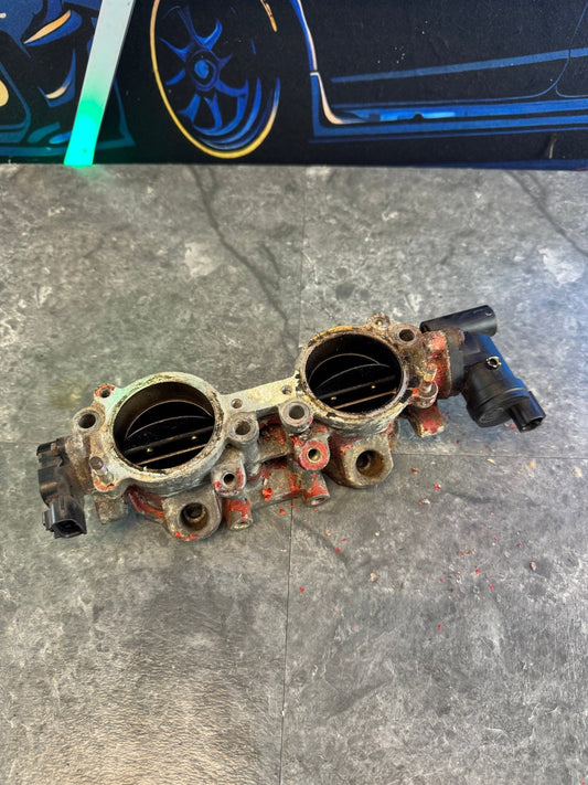 2002-2007 Subaru Impreza WRX STi OEM Engine Intake Manifold TGV Assembly Tumble Generator Valve