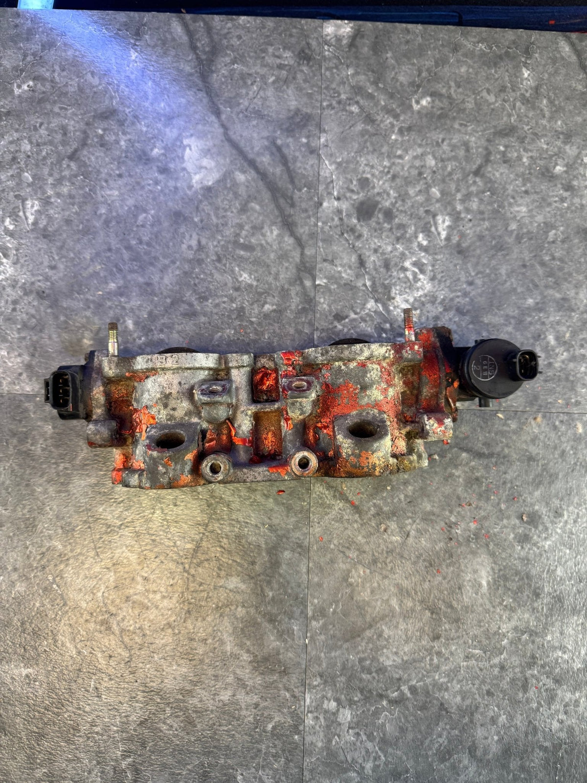2002-2007 Subaru Impreza WRX STi OEM Engine Intake Manifold TGV Assembly Tumble Generator Valve