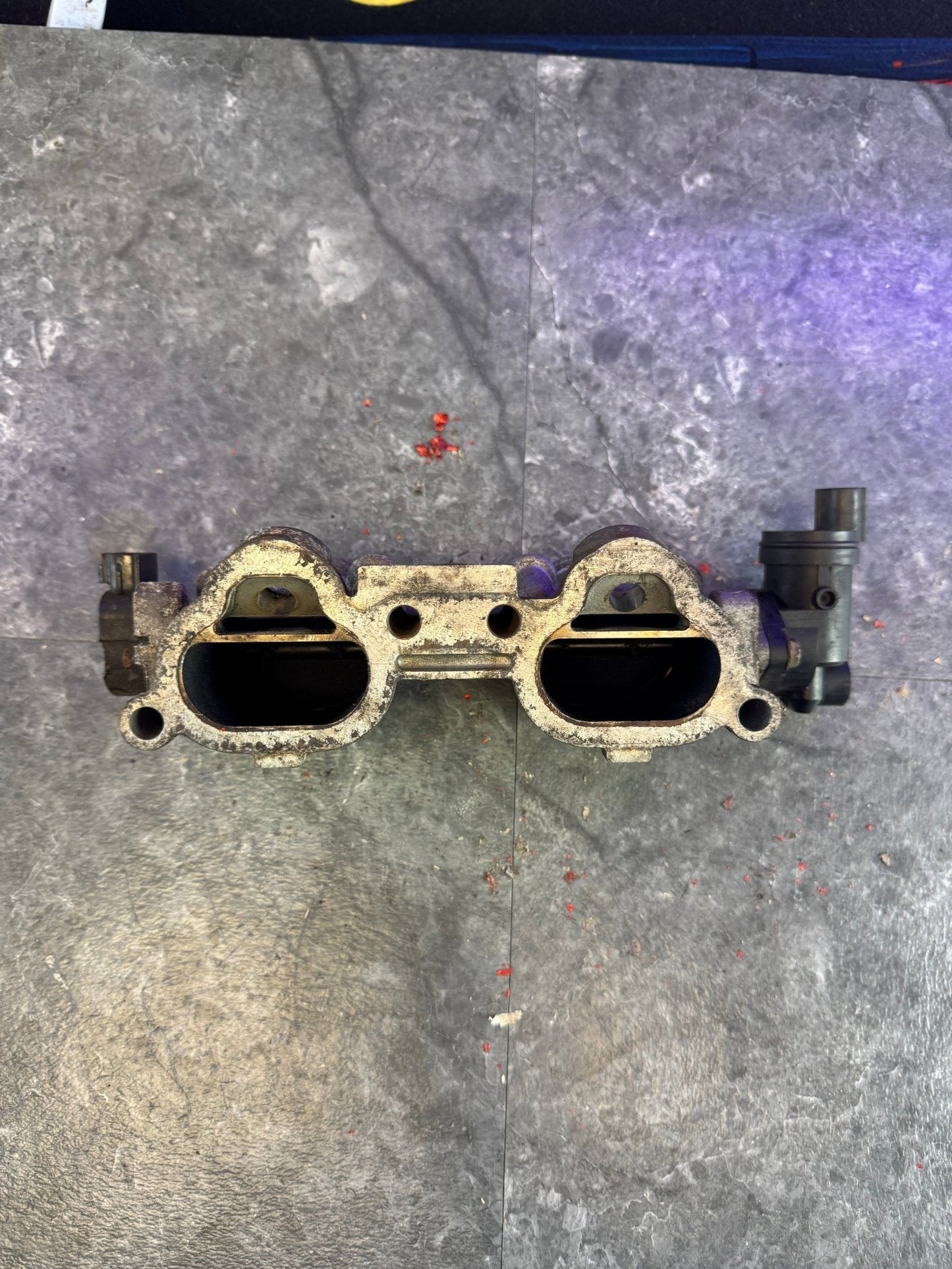 2004-2006 Subaru Impreza WRX STi OEM Engine Intake Manifold TGV Assembly Tumble Generator Valve Side Feed