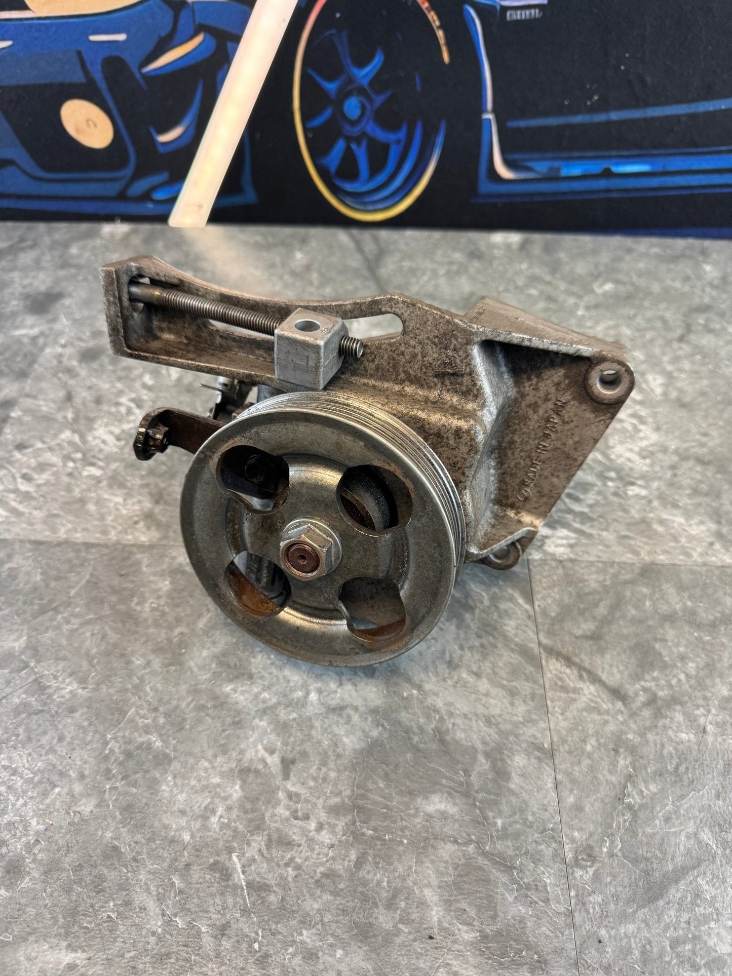 2008-2021 Subaru WRX STi Power OEM Steering Pump With Bracket KOYO EJ 34430FG040