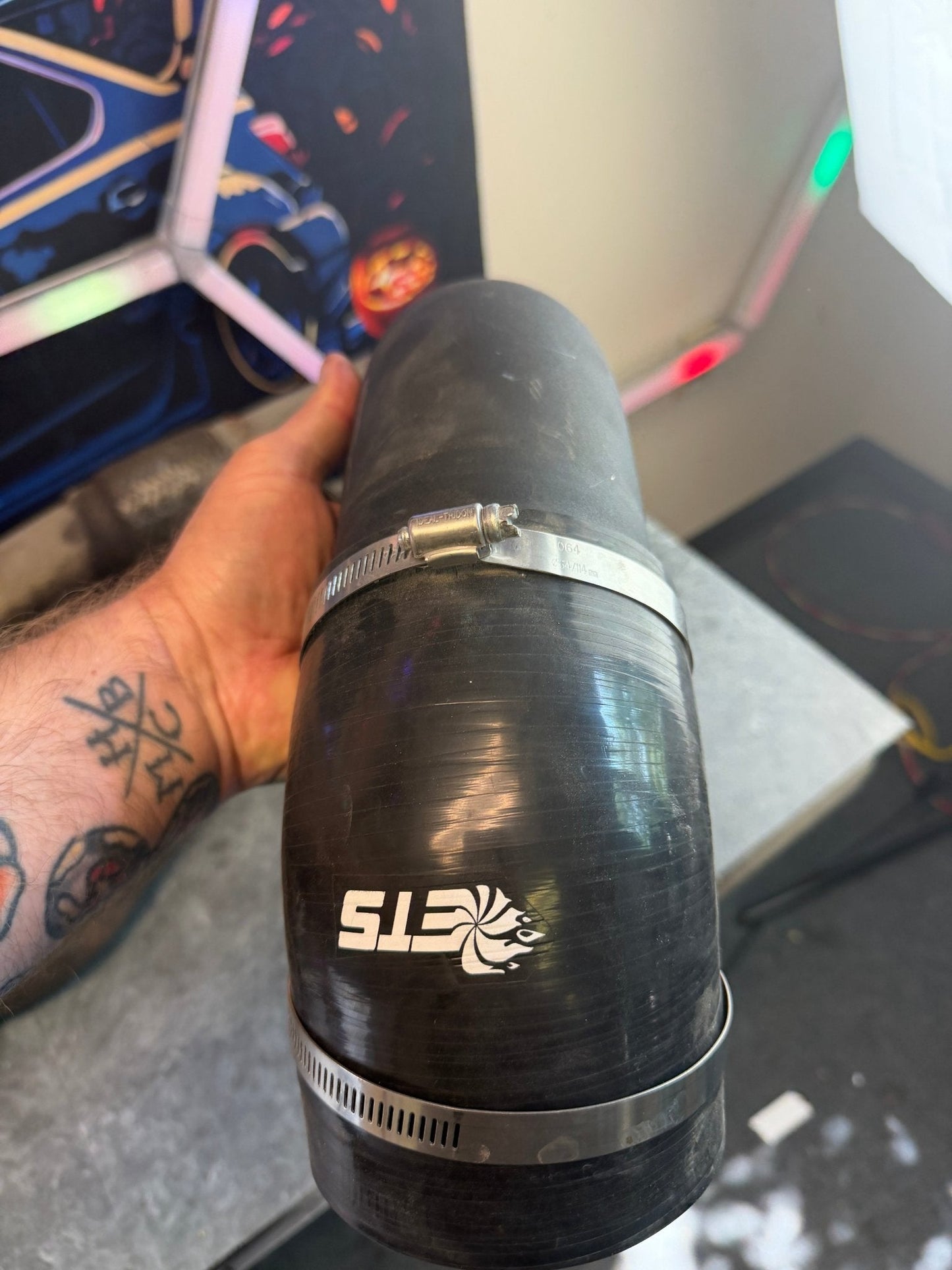 ETS Rotated Turbo Kit 08-14 15 -21 Subaru STi EJ257 Up/Down Pipe, ETS Cold Air Intake