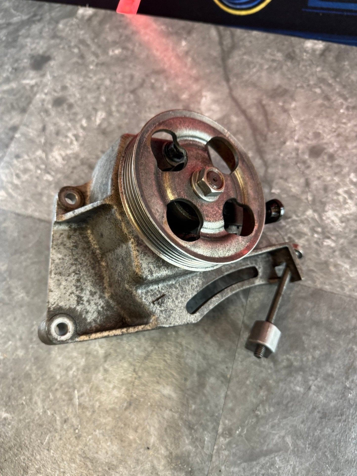 2008-2021 Subaru WRX STi Power OEM Steering Pump With Bracket KOYO EJ 34430FG040