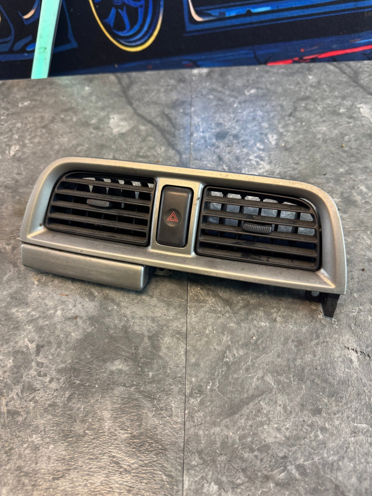 2002-2004 Subaru Impreza WRX OEM Center Dash Vent w/ Hazard Button