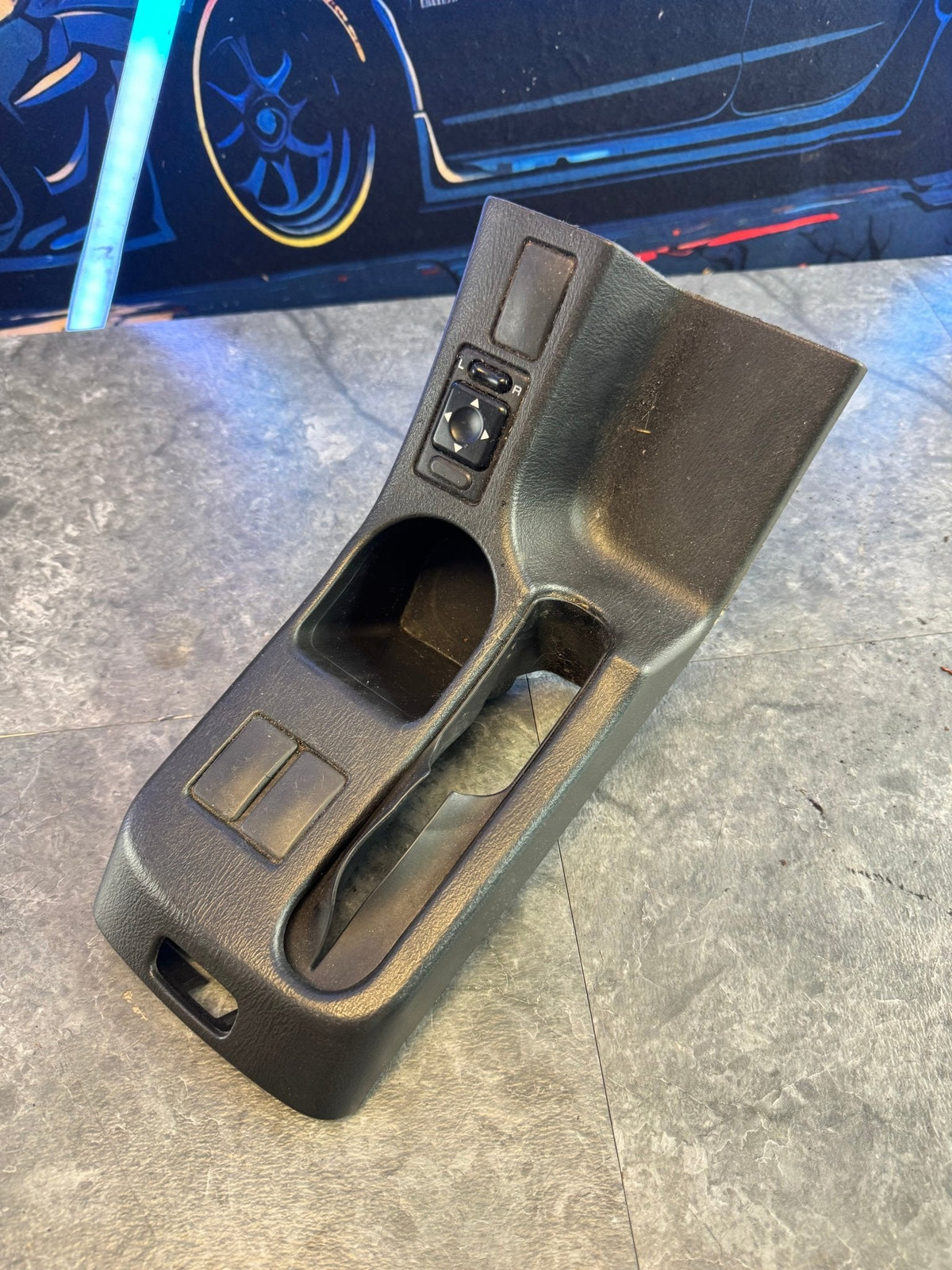 2002-2004 Subaru Impreza WRX STi OEM Center Console Upper Trim Black