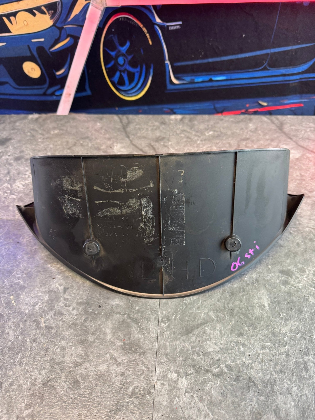 2004-2007 Subaru WRX STi Gauge Cluster Trim Bezel Surround
