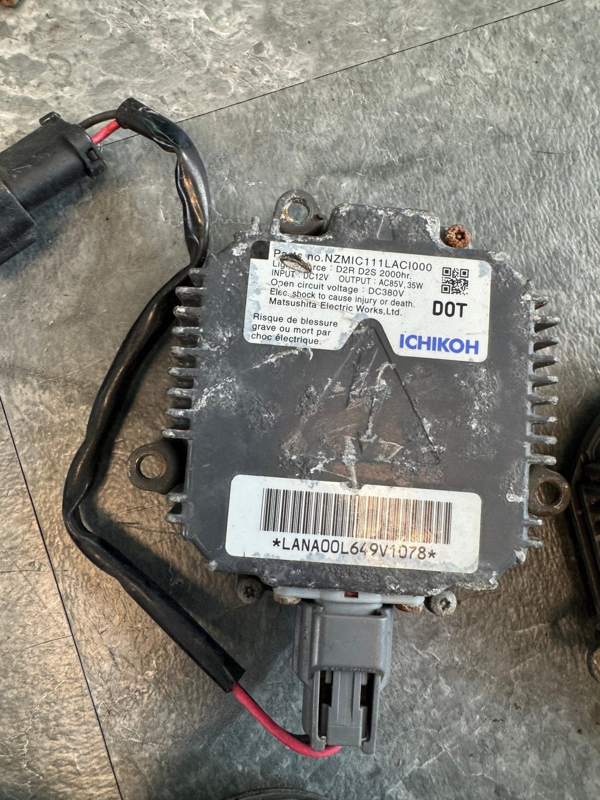 Subaru Impreza WRX STi OEM HID Headlight Ballasts Assorted Parts