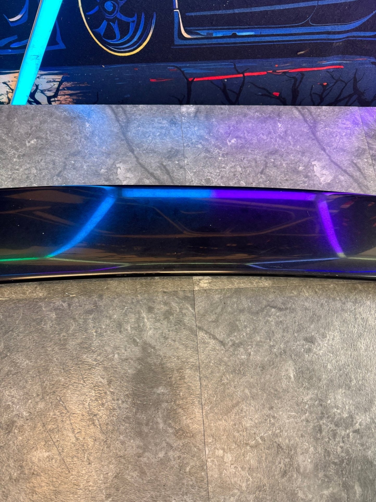 2002-2007 Subaru WRX OEM Wagon Spoiler Wing Assembly Black