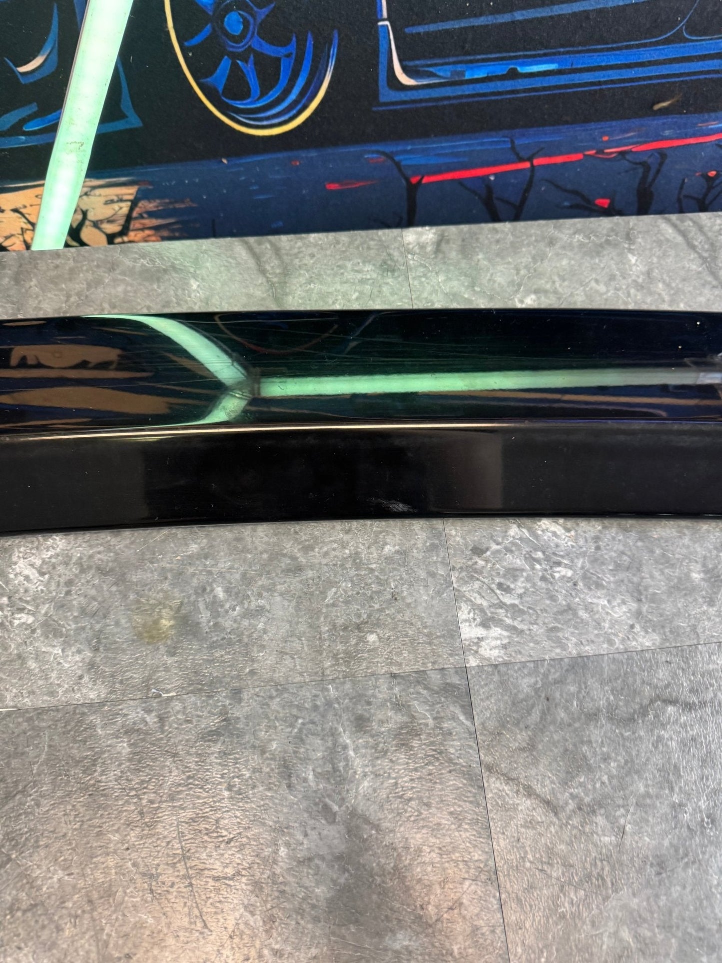 2002-2007 Subaru WRX OEM Wagon Spoiler Wing Assembly Black