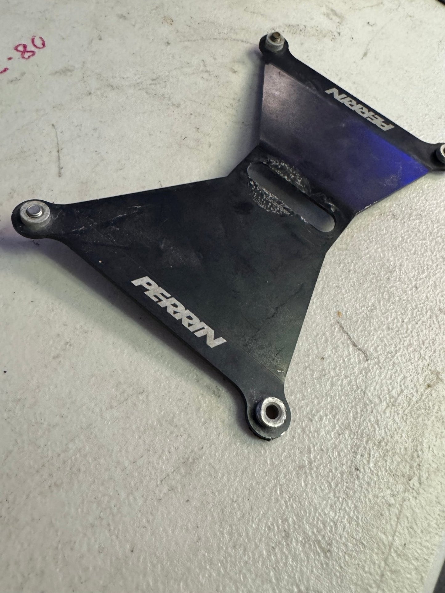 2002-2026 Subaru WRX / 2004-2021 Subaru WRX STi Perrin Front License Plate Bracket Relocation Plate Only