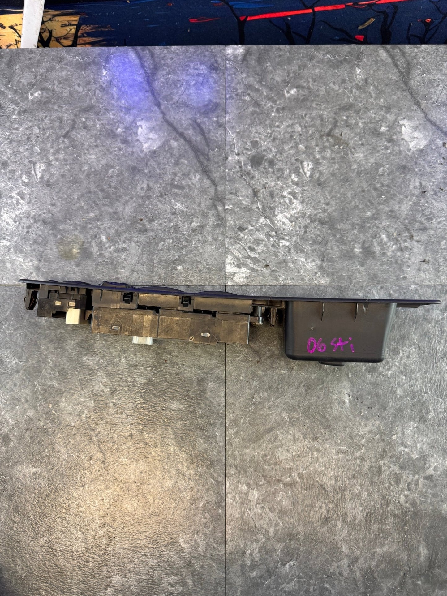 2005-2007 Subaru Impreza WRX STi OEM Master Window Lock Switches Panel With Trim