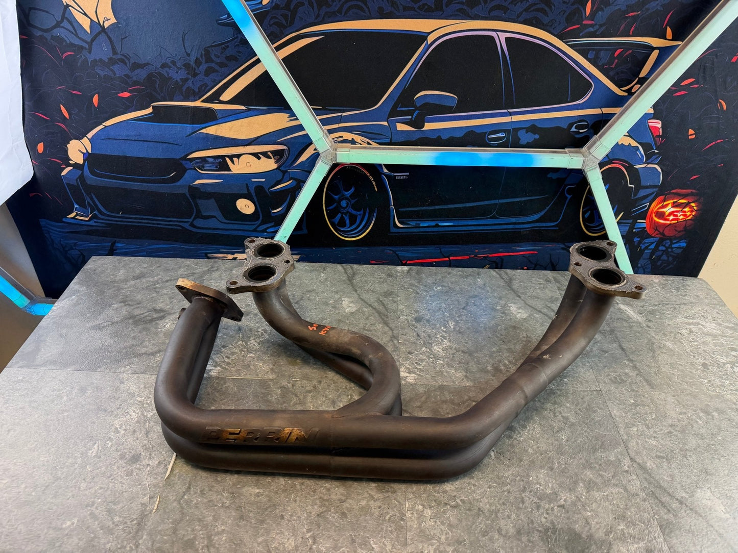 Perrin Performance ELH Equal Length Header Subaru STi & WRX 2 Bolt v1