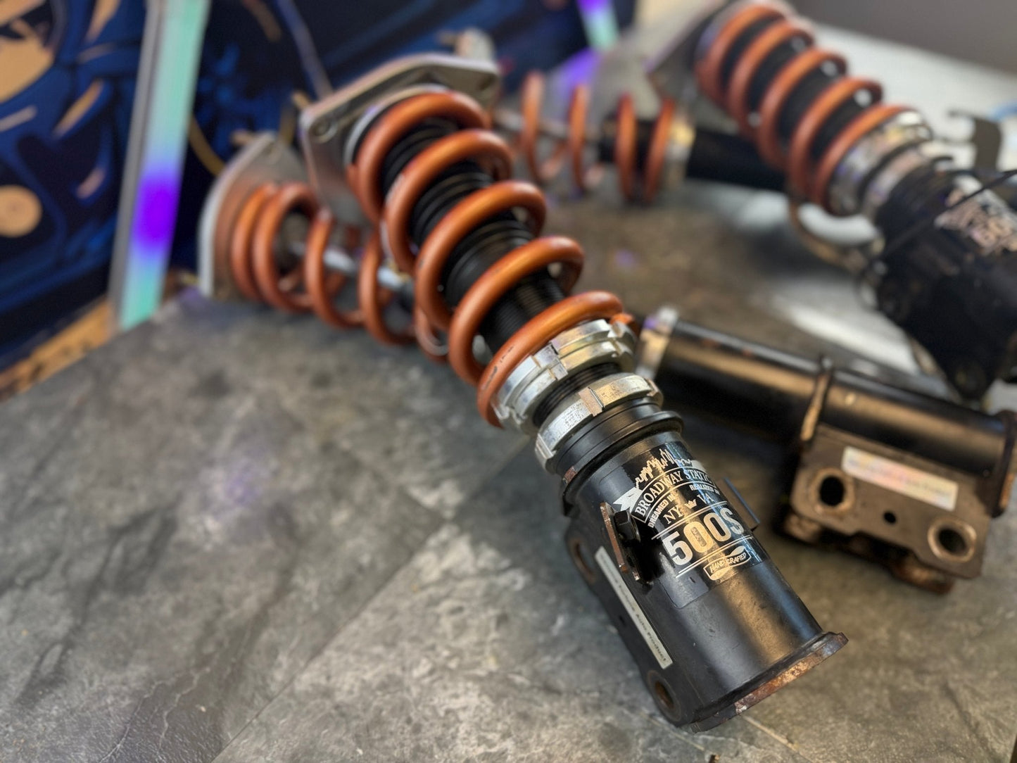 Fortune Auto 500 Broadway Static Suspension 500s Custom Coilovers 05-07 Subaru