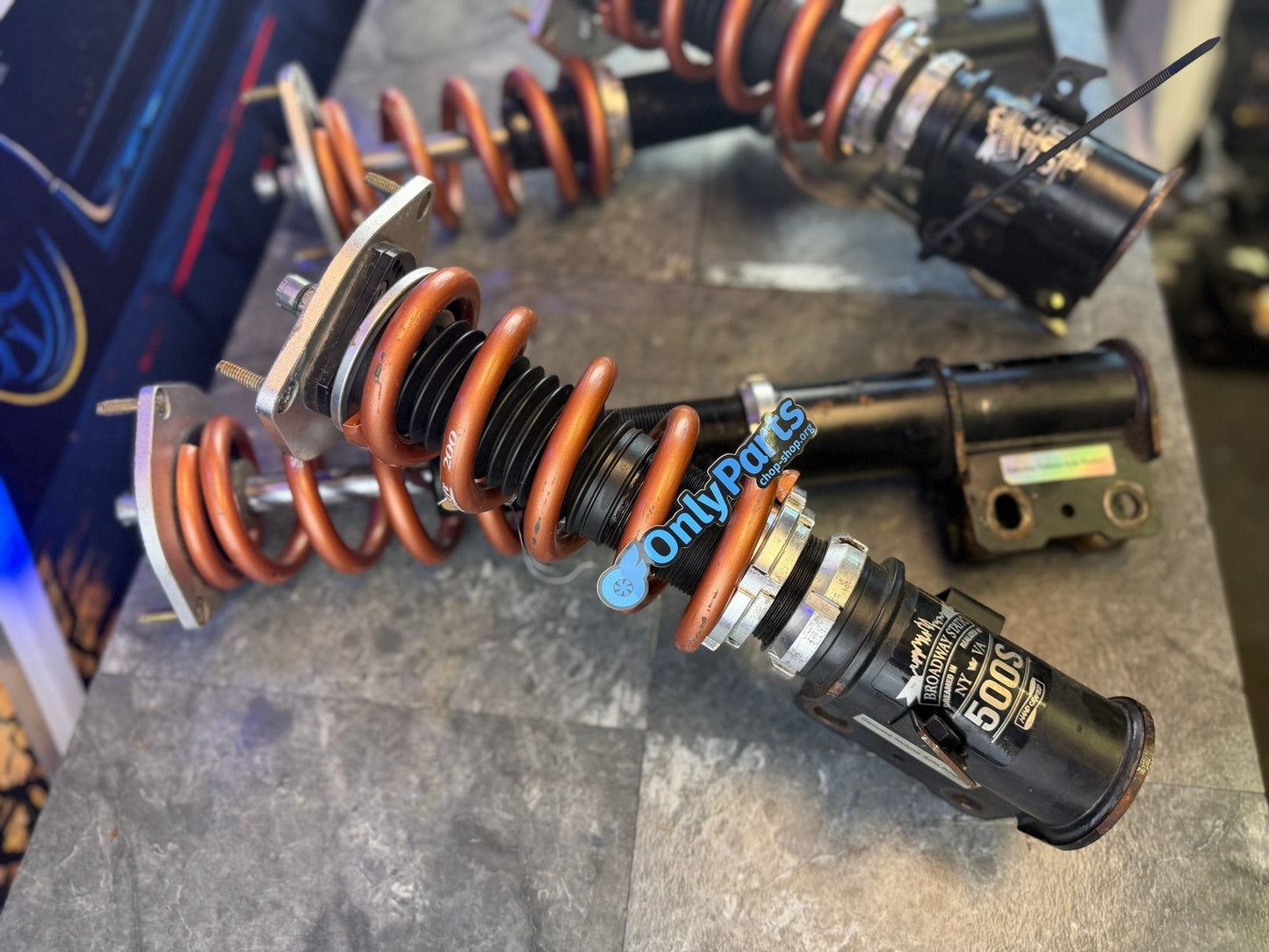 Fortune Auto 500 Broadway Static Suspension 500s Custom Coilovers 05-07 Subaru